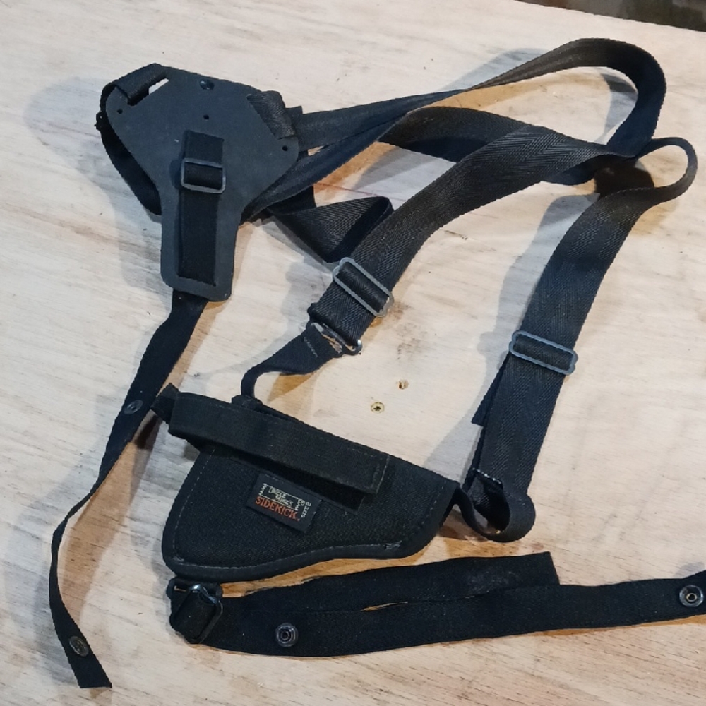 Black Shoulder Holster